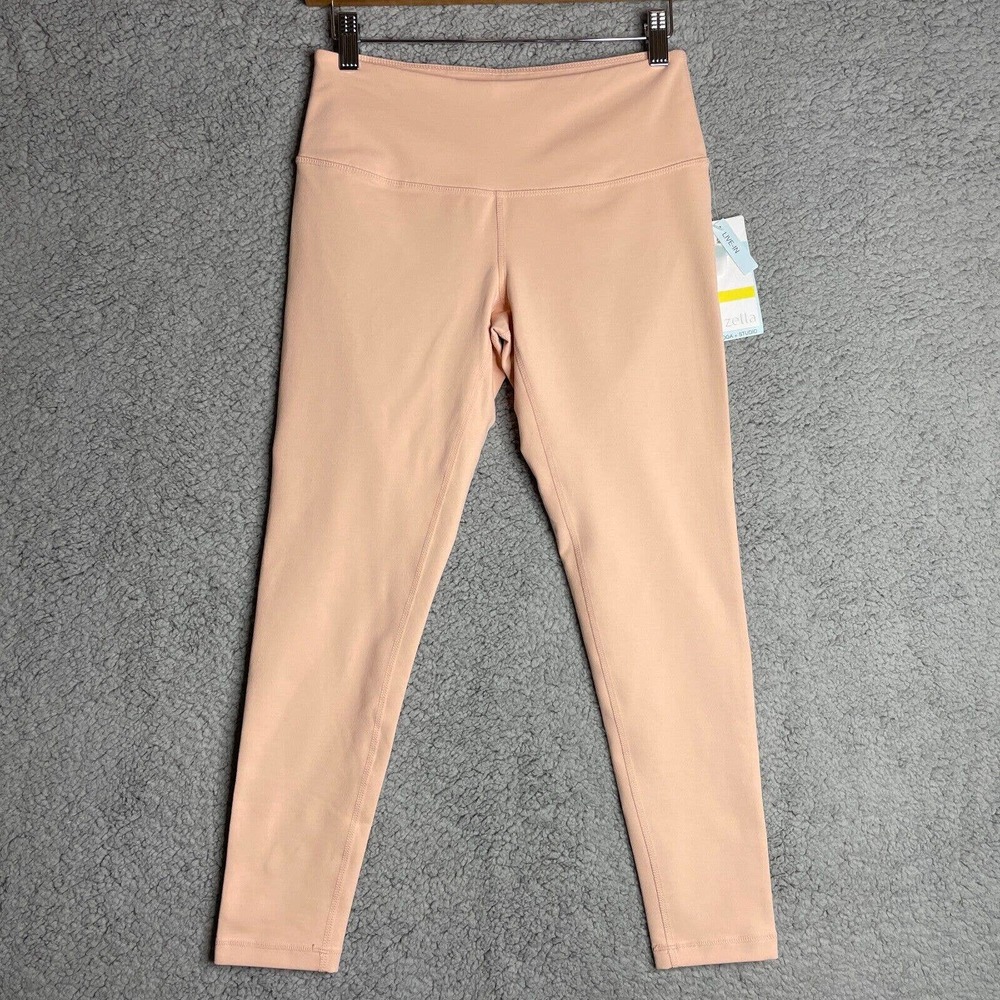 Zella Leggings Stretch Yoga Pants Nordstrom Brand Peach Womens Size Small NWT